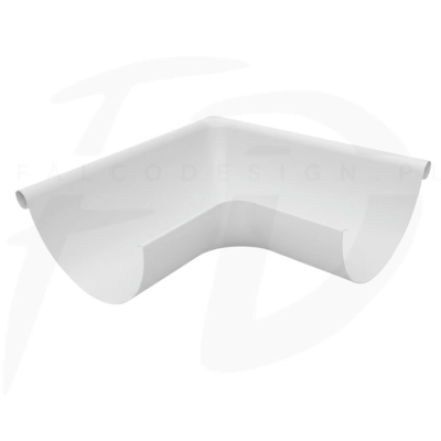 Narożnik wewnętrzny stal Inguri 150/90° kolor biały RAL 9002